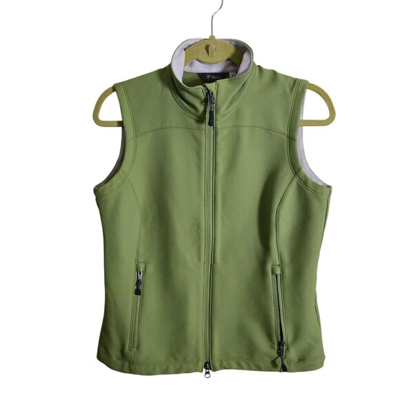 Ibex Breakaway Climawool Vest Bud Green Merino Wool Blend Pockets Size S - Picture 2 of 11